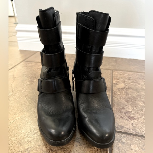 Sorel After Hours Black Wedge Waterproof Bootie size 9 - Picture 8 of 9